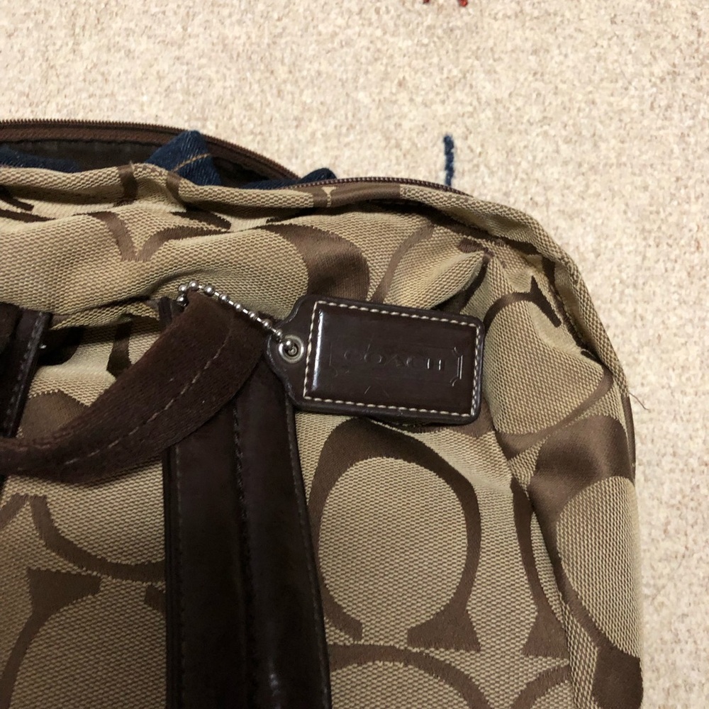 Coach Vintage Monogram C Backpack - image 6